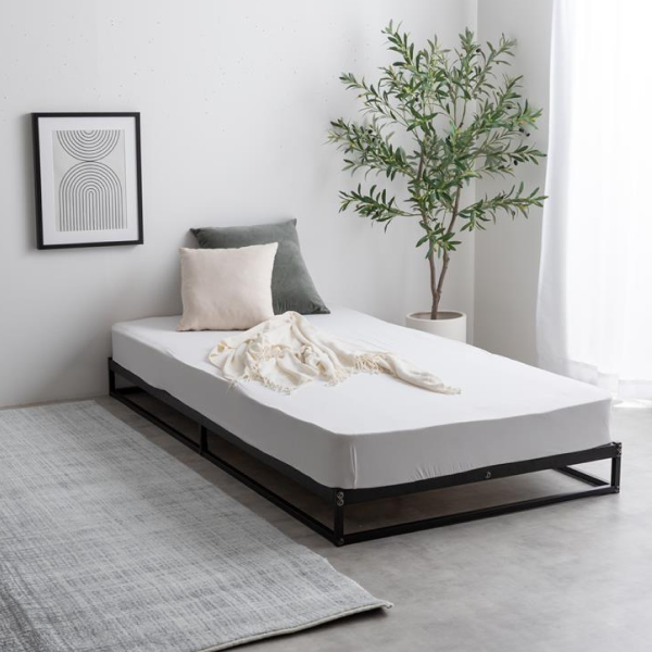 ブラック【オリジナルポケットコイルマットレス付】