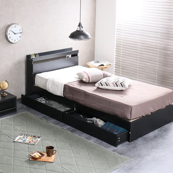 ブラック【超高密度ハイグレードポケットコイル】